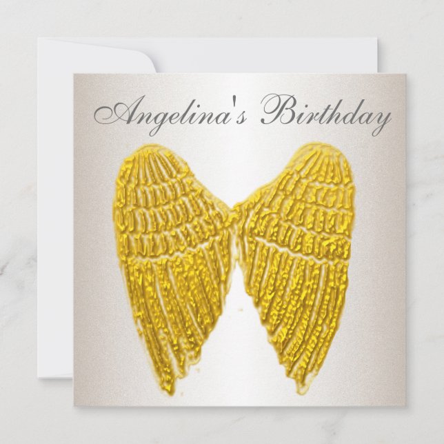 Invitación Alas de Oro (Anverso)