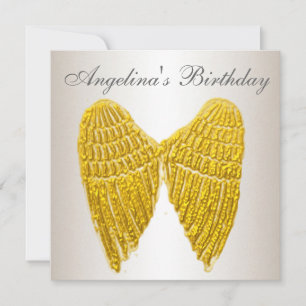 Invitación Alas de Oro