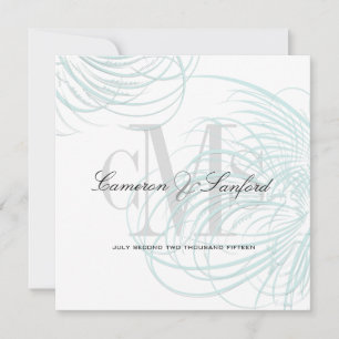 Invitación Alas de palomas de PixDezines/color de fondo perso