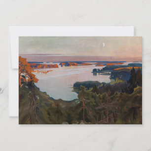 Invitación Albert Edelfelt - Vista sobre Haikko