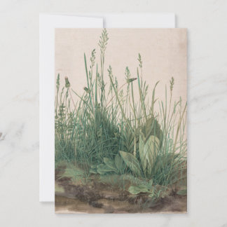 Invitación Albrecht Dürer - Gran trozo de césped