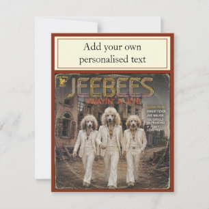 Invitación Álbum de Jeebees: una parodia