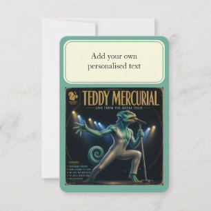 Invitación Álbum de Teddy Mercurial; una Parodia