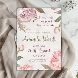 Invitación Alegre celebración de cumpleaños de la elegancia d