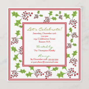 Invitación alegre de la celebración de días