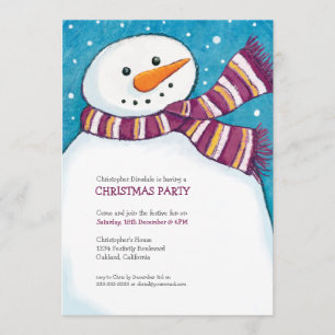 Invitación alegre de la fiesta de Navidad de los