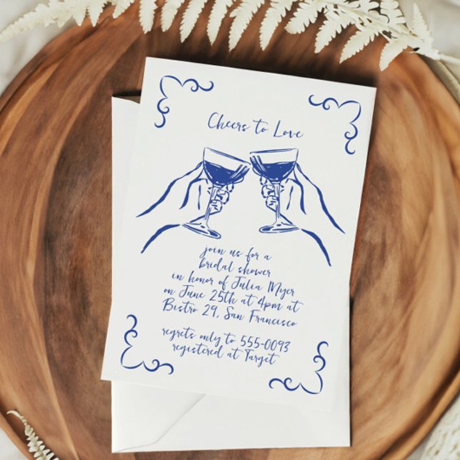 Invitación Alegres y extravagantes saludos para amar la ducha (Subido por el creador)