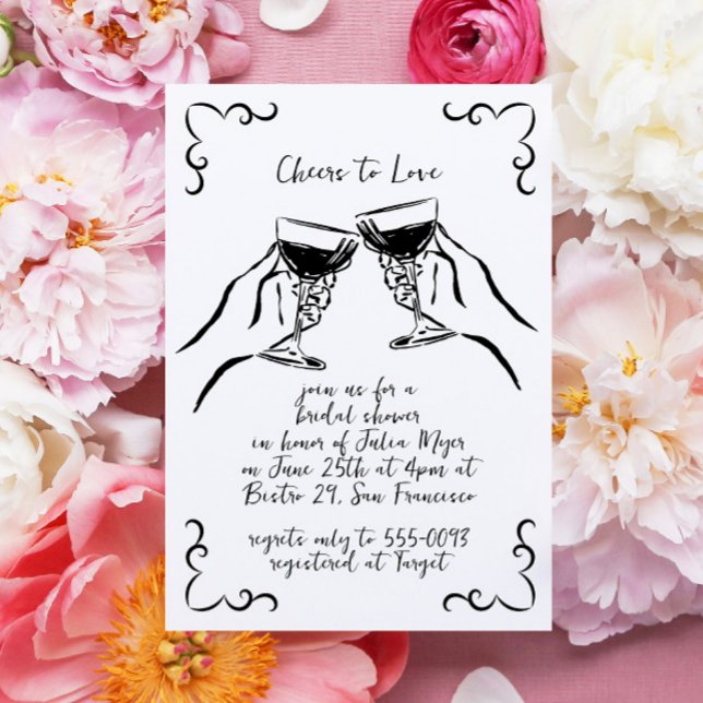 Invitación Alegres y extravagantes saludos para amar la ducha (Subido por el creador)