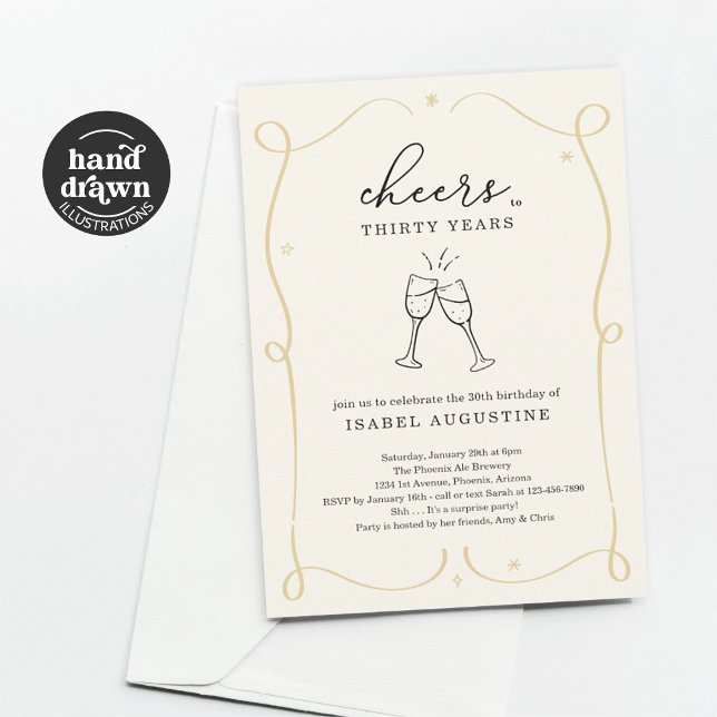 Invitación Alegría cada año fiesta de cumpleaños (Subido por el creador)