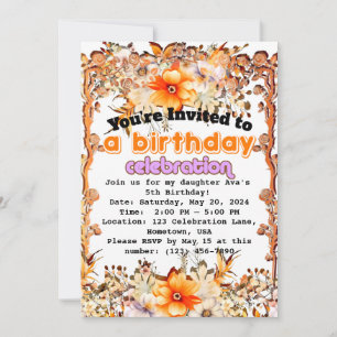 Invitación Alegría inolvidable: ¡Cartas de cumpleaños para ni