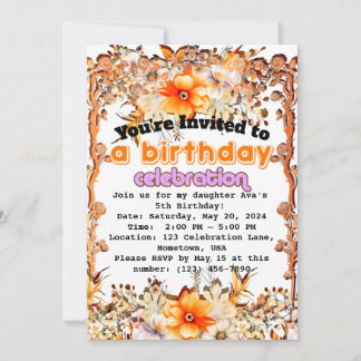 Invitación Alegría inolvidable: ¡Cartas de cumpleaños para ni