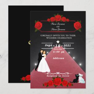Invitación Alfombra roja