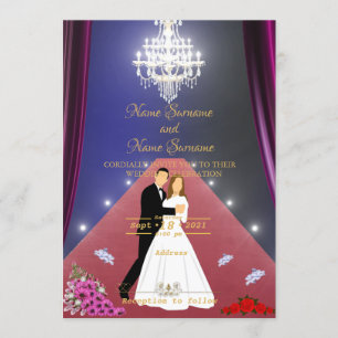 Invitación Alfombra roja