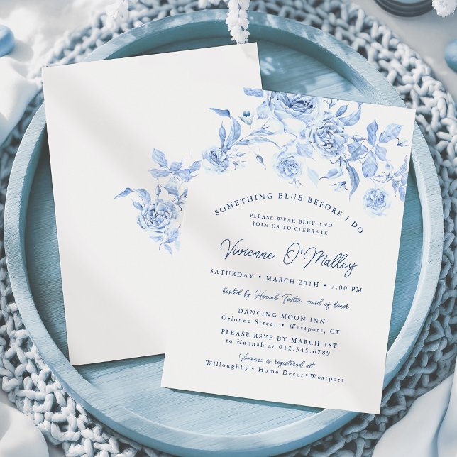 Invitación Algo Azul Antes De Hacer Ducha Británica (Subido por el creador)
