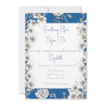 Algo Azul antes de hacer ducha de novia