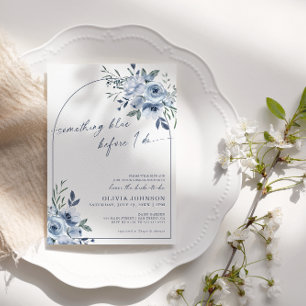 Invitación Algo Azul Antes De Hacer El Arco De Ducha Británic