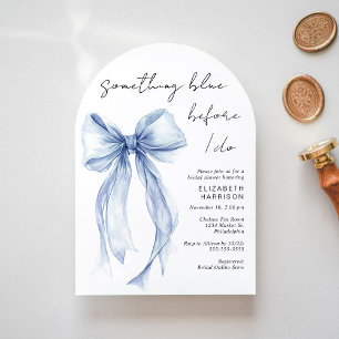 Invitación Algo Azul Antes De Hacer La Ducha Británica Arch