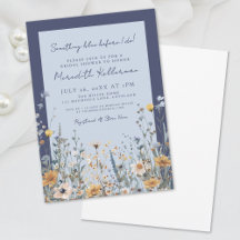 Algo Azul Bridal Shower de Flores Silvestres