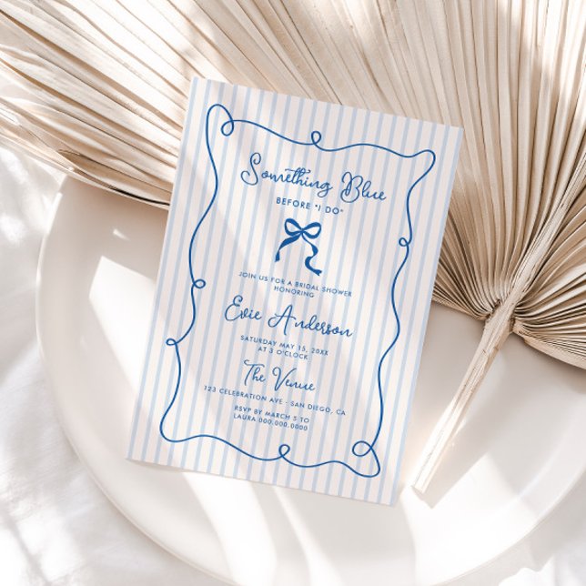 Invitación Algo Azul Esquiador Marco Doble Ducha Británica (Subido por el creador)