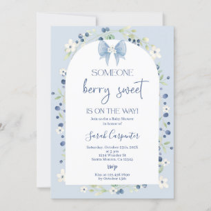 Invitación Alguien Berry Sweet Baby Shower