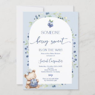 Invitación Alguien Berry Sweet Baby Shower