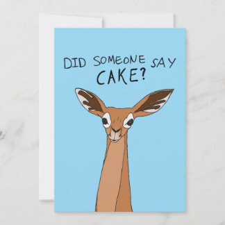 Invitación ¿Alguien Dijo Pastel?