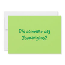 ¿Alguien dijo Shenanigans? Feliz Día de Patrocinad