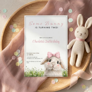 Invitación Alguno Cumpleaños Segundo Cumpleaños 