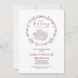 Invitación Algunos Bunny Están En Camino, Baby Shower