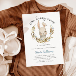 Invitación Algunos Bunny Sweet Boy Baby Shower