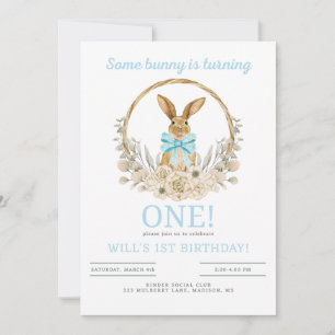 Invitación Algunos conejitos se están convirtiendo en invitac