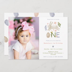 Invitación Algunos conejitos son Chicas amables.