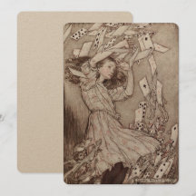 Alice In Wonderland Lewis Carroll Rackham