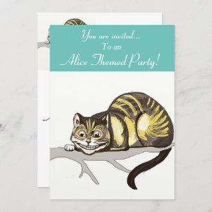 Invitación Alice Themed Fiesta Invite
