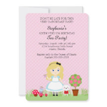 Alice y su Fiesta del té