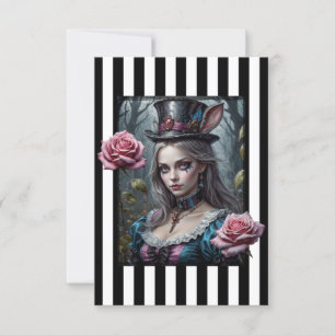 Invitación Alicia en el país de las maravillas