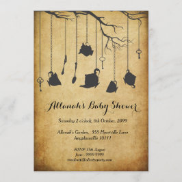 Invitación Alicia en el país de las maravillas Fiesta de té e