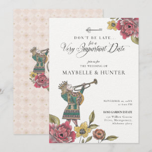 Invitación Alicia en el País de las Maravillas Real Knave of 