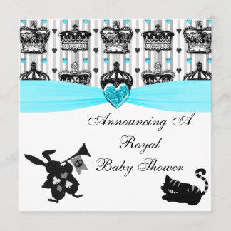 Invitación Alicia En El País De Las Maravillas, Royal Corona