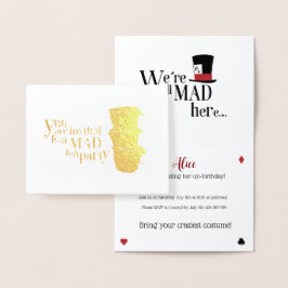 Invitación Alicia Maravillas