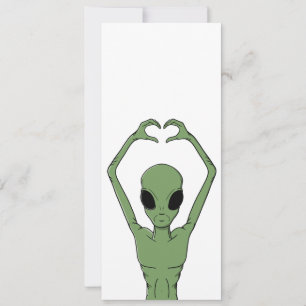 Invitación Alien Heart Pose