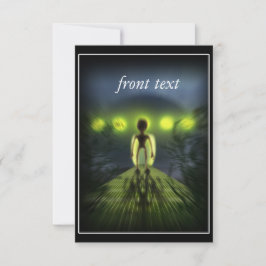 Invitación Alien Visitor