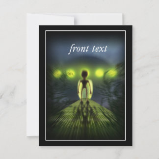 Invitación Alien Visitor