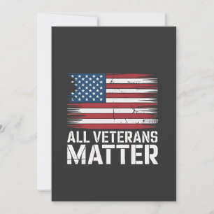 Invitación All Veteran Matter American 4 De Julio Patriótico