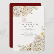 Allure - Rosas blancas y ducha de novia en el alie