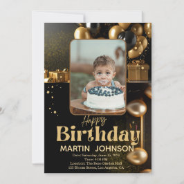 Invitación Almohada de Cumpleaños | Regalo de Cojín con Foto