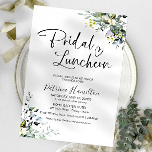 Invitación Almuerzo Nupcial de Verdor