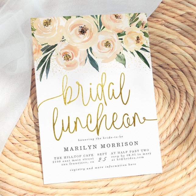 Invitación Almuerzo Nupcial Té de Novia (Subido por el creador)