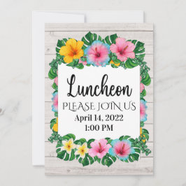 Invitación Almuerzo o Cualquier Ocasión - Ver Detrás Invitac