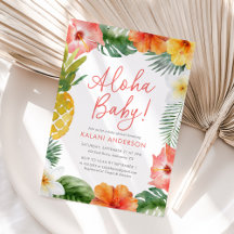 Aloha Baby Tropical Floral